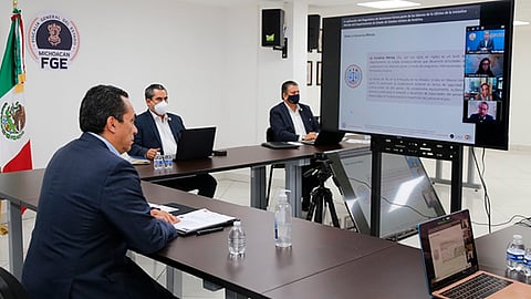 Establecer relaciones con instancias del sector público y privado para el intercambio de experiencias y conocimiento, es uno de los objetivos del Plan de Persecución de Delitos (Foto Cortesía)