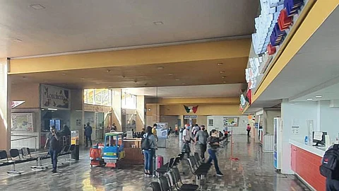 Con base a las denuncias de la ciudadanía se desplegó un operativo en la Central Camionera (Foto: cortesía)