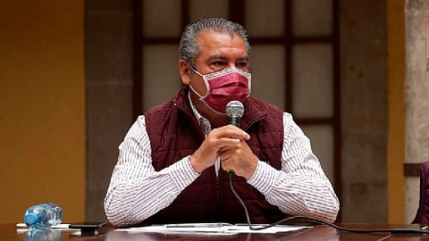 Dijo que varios presidentes municipales se enfocan en fortalecer la visión transformadora de Morena (Foto FB: Raúl Morón Orozco)