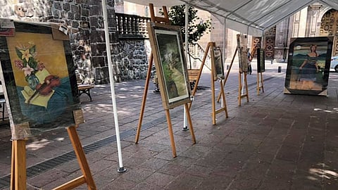 La exposición estará a disposición de la ciudadanía hasta el próximo 20 de septiembre (Foto Facebook: ReinsertArte)