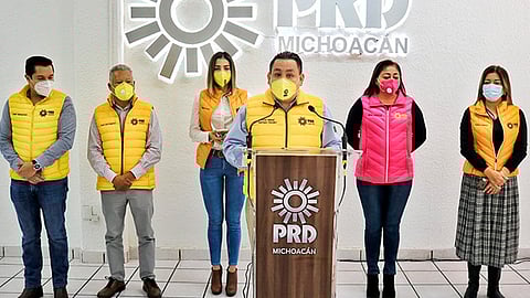 Renovará PRD Michoacán dirigencias municipales a partir del 2 de octubre
