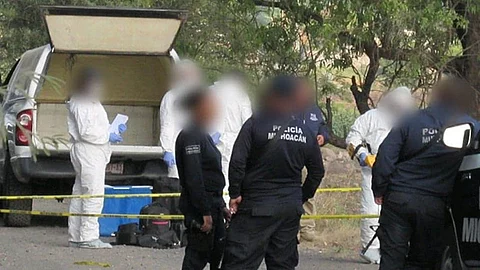 Los cadáveres permanecen en calidad de desconocidos (Foto: Red 113)