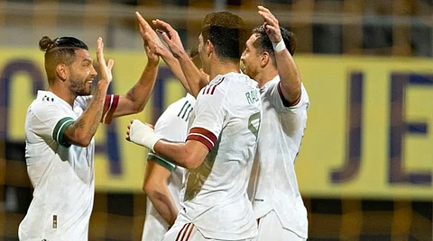 Los goles de los mexicanos fueron de “Tecatito” Corona y Diego Lainez (Foto Twitter: @miseleccionmx)