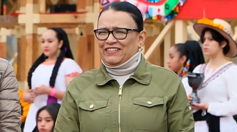 AMLO precisó que además de ser la secretaria, asumiría el cargo de coordinadora del Gabinete de Seguridad del Gobierno de la República (Foto: Claudia Sheinbaum)