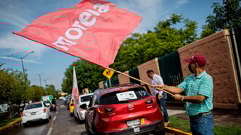 Morena se encuentra con casi 15 puntos por arriba de su contrincante más cercano (Foto Facebook: Morena Michoacán)