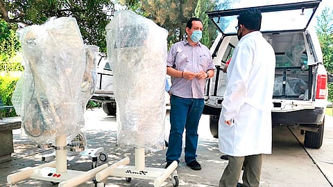 El IMSS contactó al Instituto Tecnológico de Morelia para reparar tres ventiladores volumétricos para respiración artificial (Foto: cortesía)