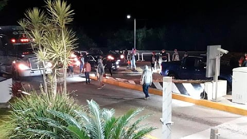 Al menos hubo 2 lesionados (Foto: Cortesía)