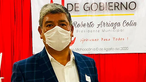 Le sobreviven su esposa Hilda Domínguez, actual presidenta municipal de Angangueo, y sus dos hijos y una hija (Foto: FB/H. Ayuntamiento de Ocampo Michoacán)