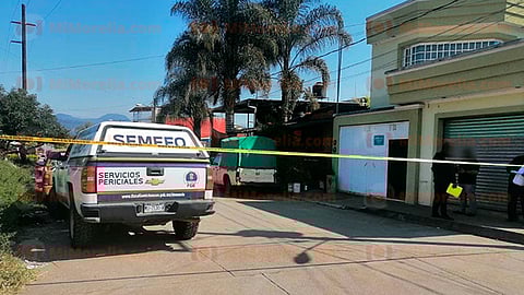 El hallazgo del cuerpo fue realizado este lunes por familiares de arribaron al inmueble (Foto: Red 113)