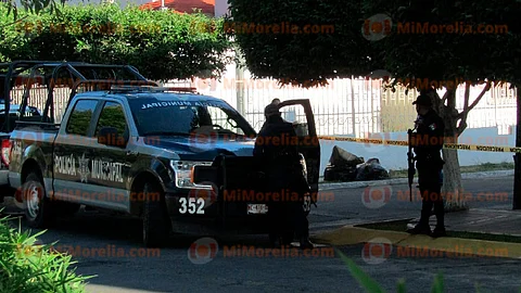 Los restos estaban dentro de bolsas plásticas (Foto: Red 113)
