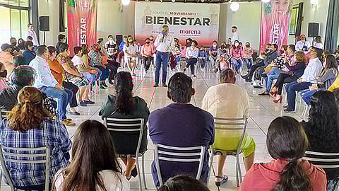 El principal objetivo de la cuarta transformación es construir un estado de bienestar, comentó el diputado (Foto: cortesía)