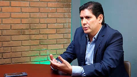 El dirigente estatal del PVEM indicó que cada vez es más la gente que vota por los candidatos de acuerdo a su perfil, independientemente del partido político que los postula (Foto: MiMorelia.com)