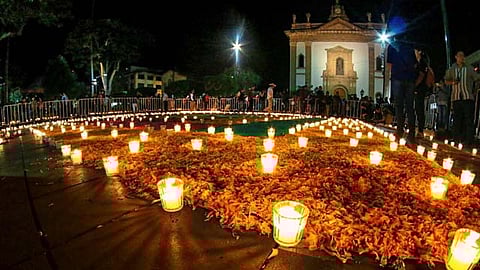 En 2019, se registraron 180 mil visitantes registrados en el Festival de Velas (Foto: uruapan.gob.mx)