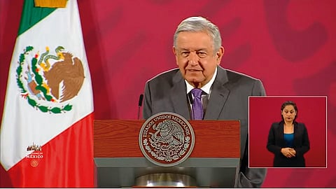 López Obrador señaló que los gobernadores reaccionan de esa manera por la temporada electoral (Foto: captura/Gobierno de México)