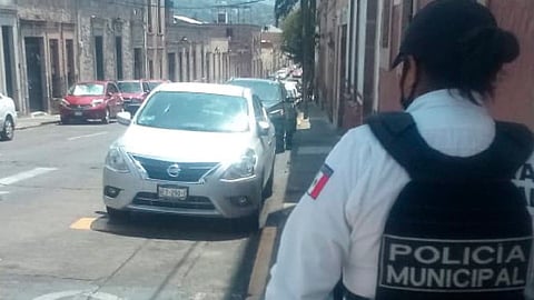 El hecho fue en un establecimiento que está en la calle Corregidora (Foto: RED-113)