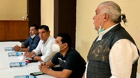 Eduardo Tena Flores anunció que el procedimiento judicial fue admitido el pasado 27 de octubre (Foto Facebook: Sindicato Único de Empleados de la Universidad Michoacana Pag.Oficial)