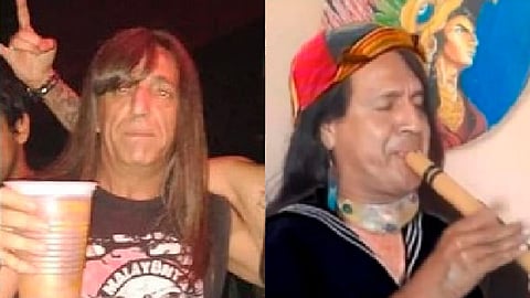 Al igual que el “Chavo metalero”, “Quico andino” es músico (Foto Twitter: @yiniuss)