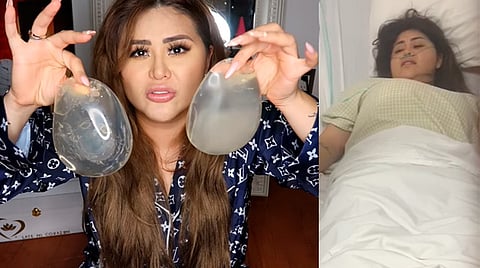 La artista dijo que se quitó los implantes que tenía en las nalgas (Fotograma: Youtube: Soy Aracely)