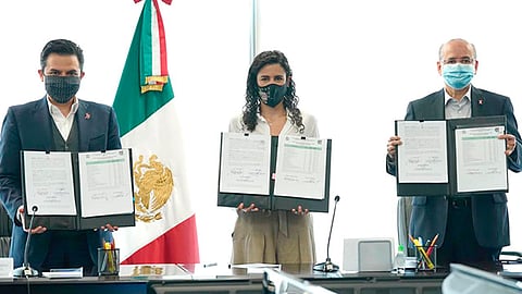 El Secretario General del SNTSS, Arturo Olivares, dijo que gracias a la nueva cultura laboral se pueden alcanzar revisiones salariales dignas para el trabajador (Foto Cortesía)