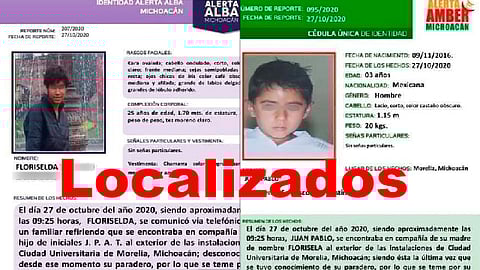 Fueron localizados sanos y salvos (Foto: Cortesía)