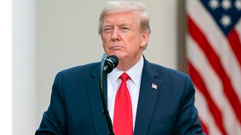 Este viernes, Donald Trump informó que tanto él como su esposa dieron positivo a la prueba de Covid-19 (Foto: The White House)
