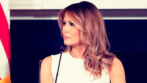 La primera ya se recuperó de Covid-19 (Foto: @FLOTUS)