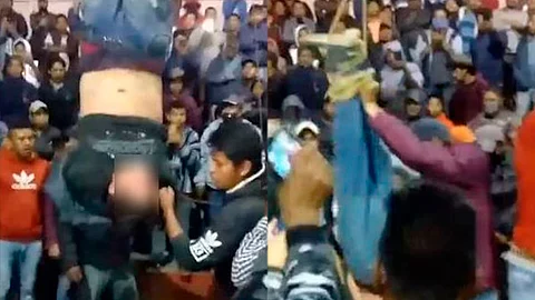 El joven dijo ser originario de Peribán (Foto: Red 113)