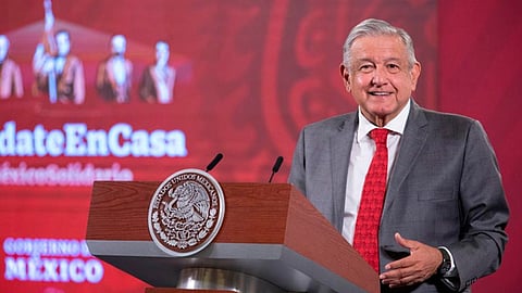 AMLO aclaró que si no aumenta el precio del combustible, no debe incrementar el de la canasta básica (Foto: Cortesía)