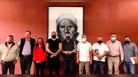 "No voy a escatimar ningún esfuerzo en la construcción del diálogo para resolver el bloqueo a las vías", afirmó Aureoles Conejo (Foto: Cortesía)