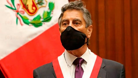 En poco más de una semana Perú lleva tres presidentes (Foto: @congresoperu)
