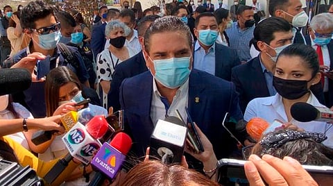 Silvano se reunirá la Alianza Federalista en Jalisco para acordar la ruta a seguir luego de no tener resultados favorables a las solicitudes de apoyo a la Presidencia de la República (Foto: Cynthia Arroyo)