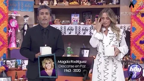 Escalona dijo que su madre nunca se quejó de algún problema de salud (Foto: captura de pantalla/programa Hoy)