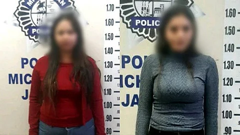La policía recibió el reporte de dos mujeres agresivas alterando el orden público (Foto: Red 113)