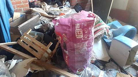 La vivienda está ubicada en la calle Cerro Azul de la colonia Lomas de Guayangareo (Foto: cortesía)