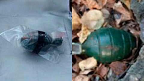 Hasta el momento se desconoce la procedencia de dicho objeto explosivo (Foto Twitter: SSC_CDMX)