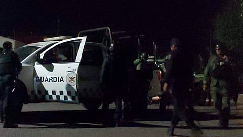 Representantes de la ley repelieron la agresión y hubo un tiroteo que duró varios minutos (Foto: Red 113)
