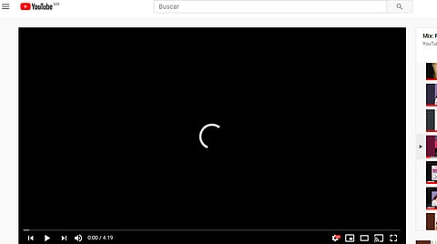 YouTube se cae; no es tu internet