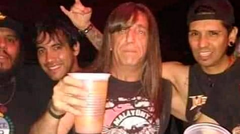 El "Chavo metalero" fue parte de una campaña publicitaria (Foto: Phil Facebook: Claudio Gonzáles)