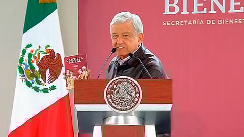 Según AMLO, la Constitución Moral ya tiene un gran avance (Foto: captura/Gobierno de México)