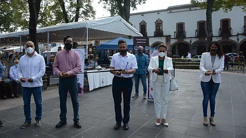 Víctor Báez inaugura Festival del Café, Chocolate y Vino en Pátzcuaro