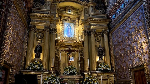 Los templos se mantendrán abiertos pero solo para que puedan ingresar las personas a orar a ciertas horas (Foto: Marco Santoyo)