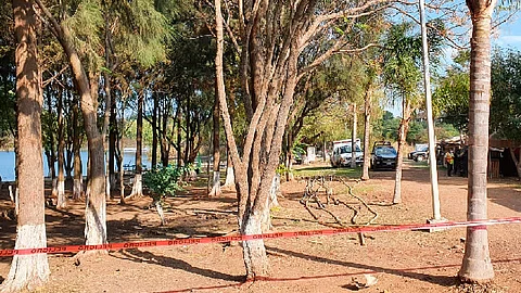 El uniformado pasaba su día de descanso con su familia (Foto: RED 113)