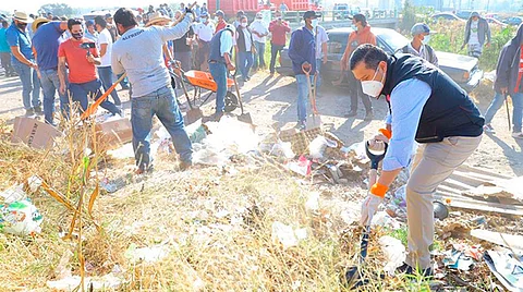 Pidió a la población evitar estas practicas que representan un riesgo para la salud y contaminación del medio ambiente (Foto Cortesía)