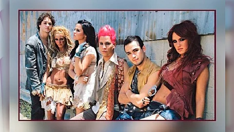 Uno de los momentos más significativos en el concierto virtual fue cuando los cuatro integrantes de la banda hicieron un homenaje a los compañeros (Foto IG: rbd_musica)