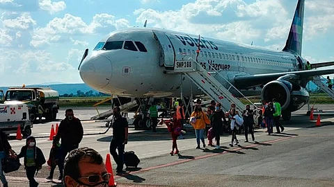 En octubre de 2020 de los pasajeros que arribaron al "Francisco J. Múgica", el 32.9 por ciento eran nacionales (Foto: Google Maps/noel alvarez)