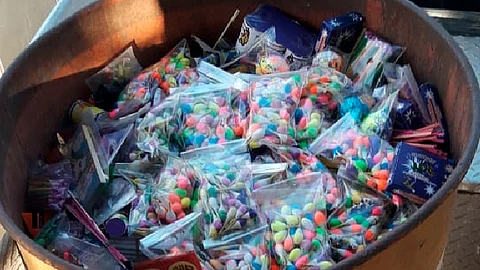 El pasado jueves la Sedena destruyó los primeros 80 kilos decomisados por el
Operativo mixto (Foto: Cortesía)