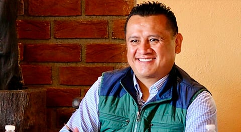 Afirmó que a dos años seguimos firmes apoyándolo desde la Cámara de Diputados. Hoy más que nunca (Foto Cortesía)