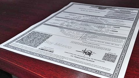 La finalidad es que se realicen a la brevedad, todas y cada una de las anotaciones marginales, que por ley, deben llevar en el acta de nacimiento (Foto Archivo)
