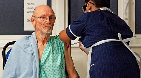 William es un paciente de un hospital de la ciudad Coventry, en Inglaterra (Foto Twitter: @waltersotoleon)