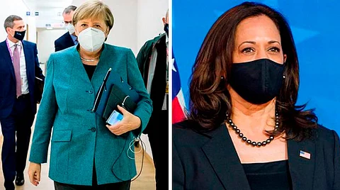 Angela Merkel y Kamala Harris entre las 100 más poderosas: Forbes